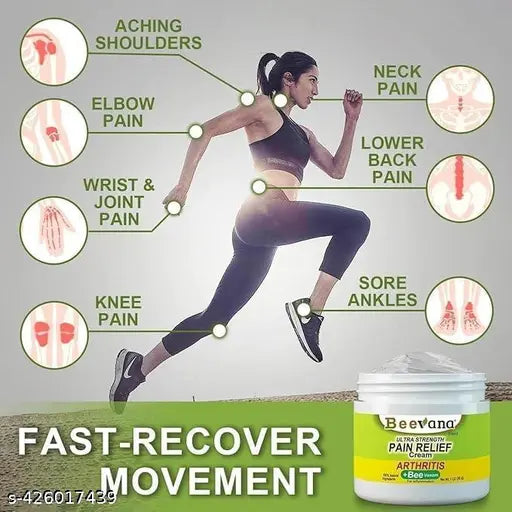 🌿🌿Crema Natural para Dolor de Hueso y Articulaciones,Beevana Ultra strength🌿🌿      🔥Por cada unidad que pidas llevarás el doble🔥